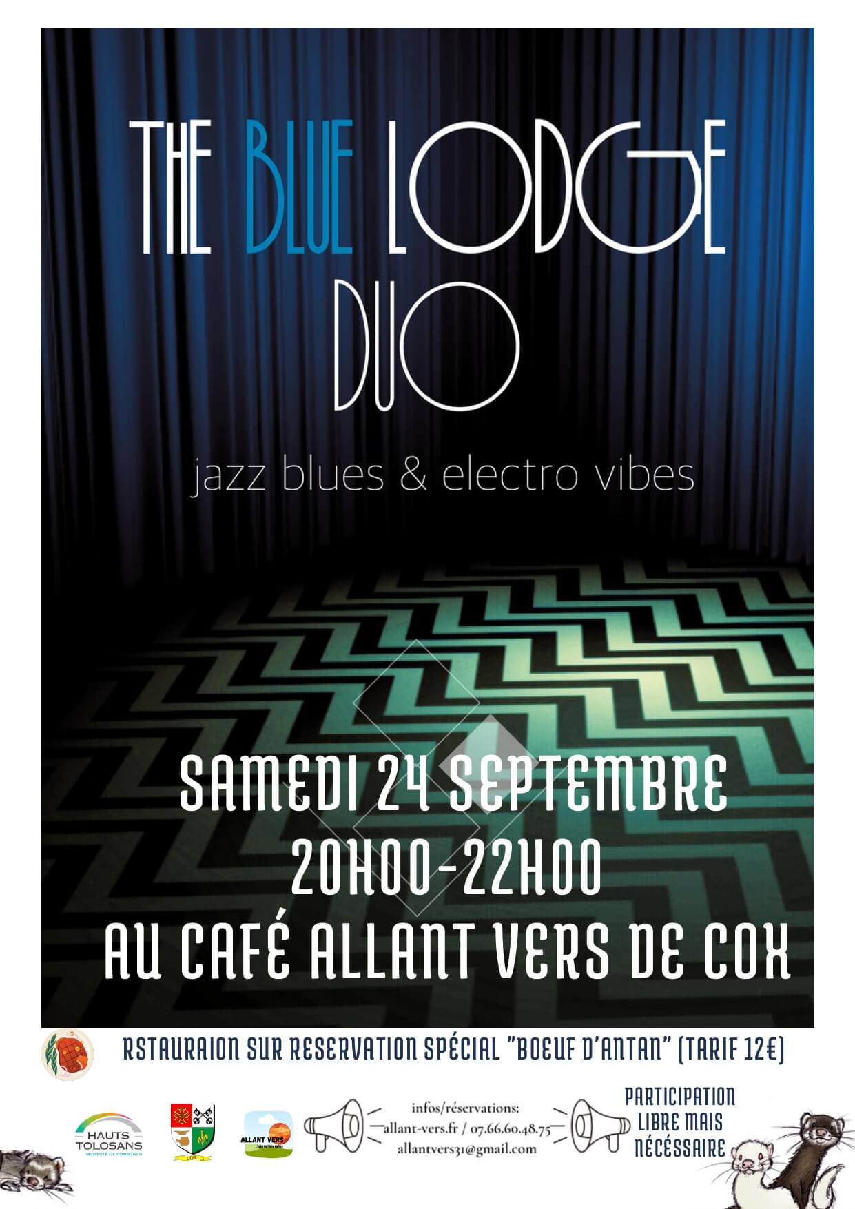 Allant Vers, Concert The Blue Lodge Duo