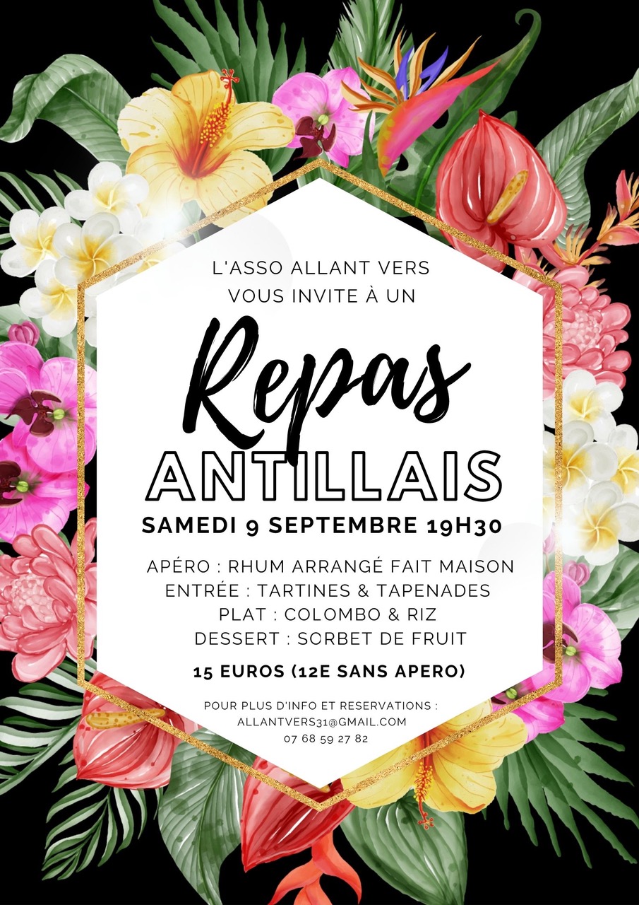 Allant vers - Repas antillais