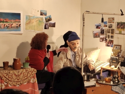 Allant Vers, Spectacle de Marionette "Une valise dans la tête"